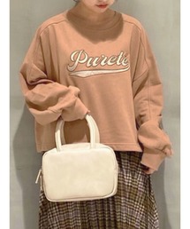 Lugnoncure | サテン刺繍スウェット(スウェット)