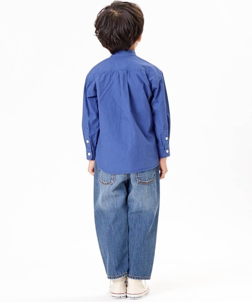 F.O.U（エフオーユー）の「F.O.U/エフオーユー 5ポケットスリムテーパードデニム デニムパンツ 10分丈 テーパード（デニムパンツ・キッズ・ブラック/ネイビー/ブルー・130/140）」の8枚目の写真