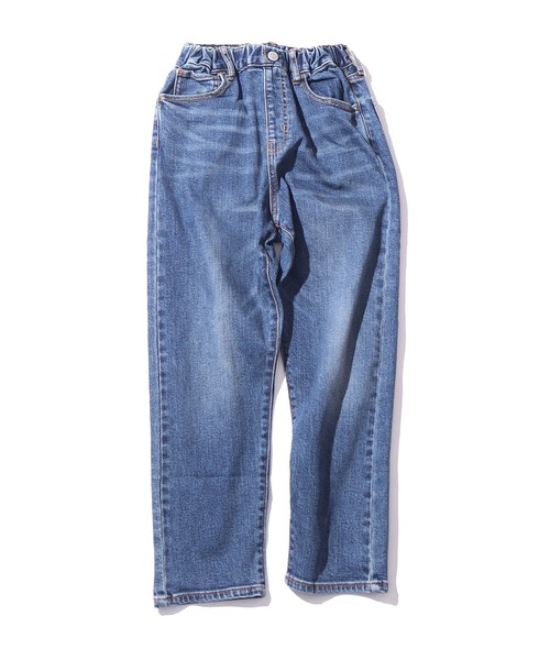 F.O.U（エフオーユー）の「F.O.U/エフオーユー 5ポケットスリムテーパードデニム デニムパンツ 10分丈 テーパード（デニムパンツ・キッズ・ブラック/ネイビー/ブルー・130/140）」の7枚目の写真