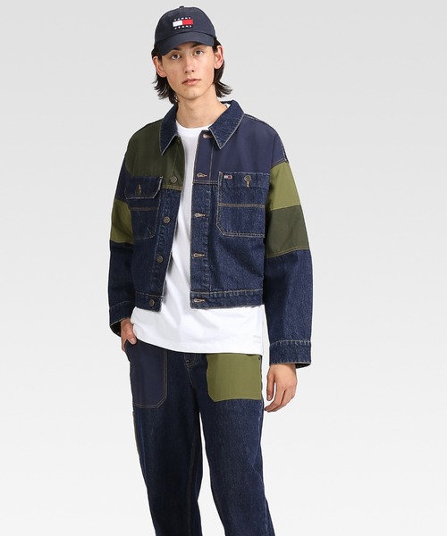 tommy jeans（トミー ジーンズ）の「ブロックパネルデニム