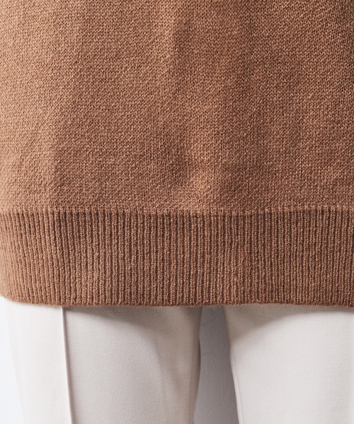 CHIC STYLE(シックスタイル)の「<大きいサイズ>ロゴジャガードニットプルオーバー シックスタイル(ニット/セーター・レディース・モカ/ブラック・4L/LL/5L/6L/3L/L)」の13枚目の写真