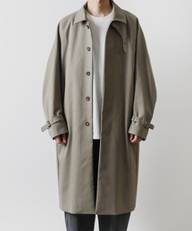 ATTACHMENT | C/N ダブルクロスストレッチ ドルマンバルカラーコート / C/N DOUBLE CLOTH STRETCH  DOLMAN SLEEVE BAL COLLAR COAT(ステンカラーコート)