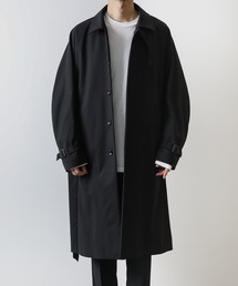 ATTACHMENT | C/N ダブルクロスストレッチ ドルマンバルカラーコート / C/N DOUBLE CLOTH STRETCH  DOLMAN SLEEVE BAL COLLAR COAT(ステンカラーコート)