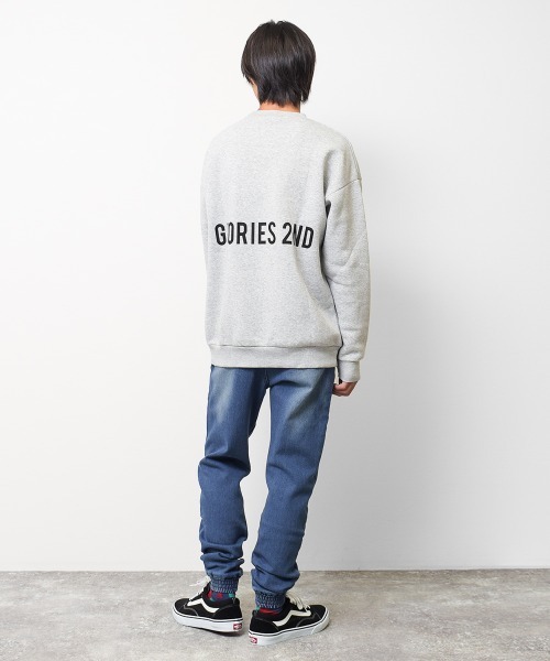 RAT EFFECT(ラットエフェクト)の「デニムスキニージョガーパンツ(デニムパンツ・キッズ・ブルー/ネイビー・120/130/140/150/160/170)」の6枚目の写真