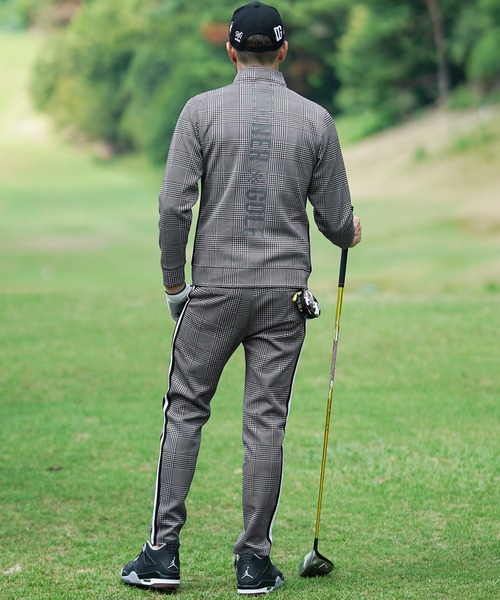 ゴルフウエアーセットアップ DIVINER GOLF】ゴルフ セットアップ メンズ スタンドジャケット