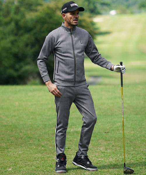 DIVINER GOLF】ゴルフ セットアップ メンズ スタンドジャケット
