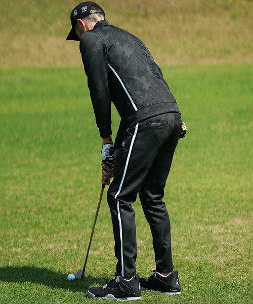 DIVINER GOLF】グレンチェック/千鳥 セットアップ スタンド