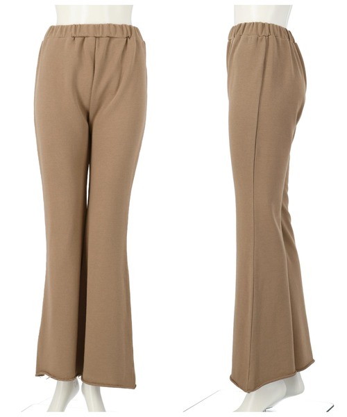 ANAP（アナップ）の「オーバーフーディートップス×フレアパンツ セットアップ（パーカー・レディース・スミクロ/グレイッシュベージュ/ライトグレー/ベージュ・FREE）」の22枚目の写真