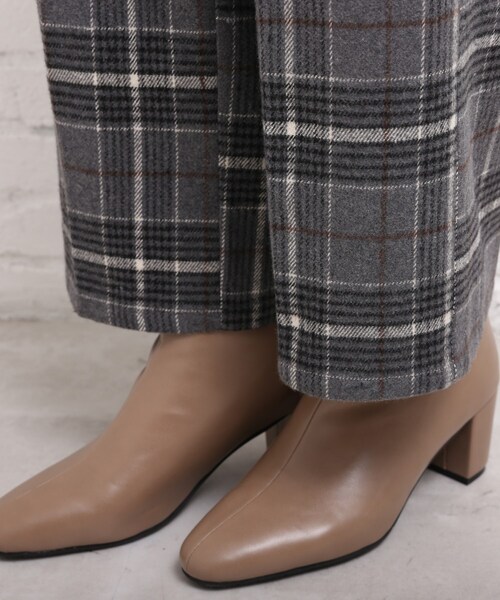 Cutie Blonde（キューティーブロンド）の「◆【S-L】サス付きチェックパンツ（その他パンツ・レディース・グレー系その他2/ブラック系1/ダークブラウン系1・01/02/03）」の10枚目の写真