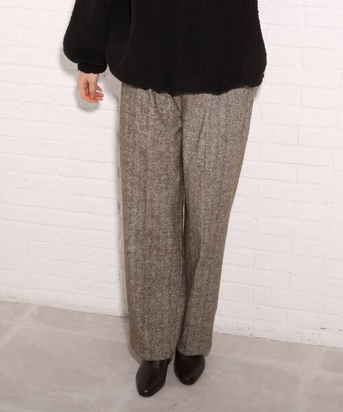 Cutie Blonde（キューティーブロンド）の「◆【S-L】サス付きチェックパンツ（その他パンツ・レディース・グレー系その他2/ブラック系1/ダークブラウン系1・01/02/03）」の16枚目の写真