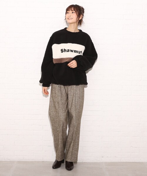 Cutie Blonde（キューティーブロンド）の「◆【S-L】サス付きチェックパンツ（その他パンツ・レディース・グレー系その他2/ブラック系1/ダークブラウン系1・01/02/03）」の20枚目の写真