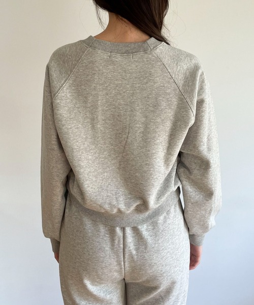 EPIMI E'PIMMY（エピミエピミー）の「〈Set upにも〉オリジナルeロゴスウェット（スウェット・レディース・ブラック/オートミール/杢グレー/クリーム・MEDIUM）」の18枚目の写真