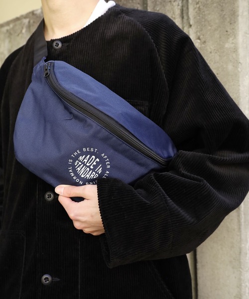 ROOPTOKYO（ループトウキョウ）の「BODDY BAG ボディーバッグ（ボディバッグ/ウエストポーチ・メンズ・ブラック/ネイビー・FREE）」の7枚目の写真