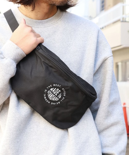 ROOPTOKYO（ループトウキョウ）の「BODDY BAG ボディーバッグ（ボディバッグ/ウエストポーチ・メンズ・ブラック/ネイビー・FREE）」の12枚目の写真
