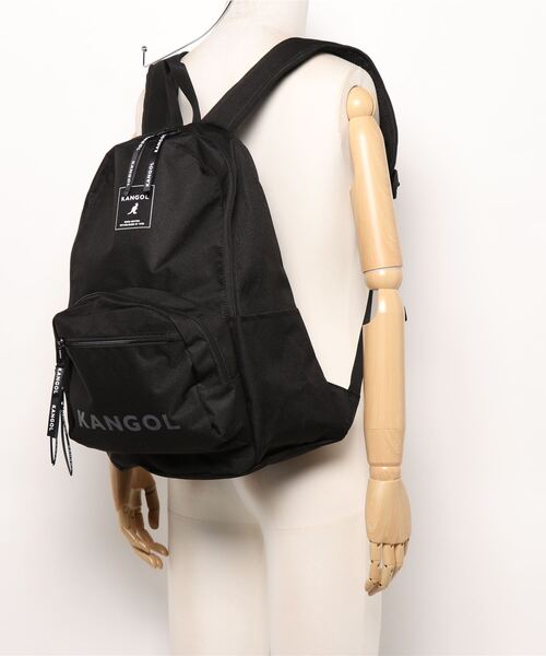 KANGOL(カンゴール)の「【 KANGOL / カンゴール 】 KANGOL リュック バッグパック(バックパック/リュック・レディース・ブラック系その他/ブラック/ホワイト/ベージュ・FREE)」の6枚目の写真