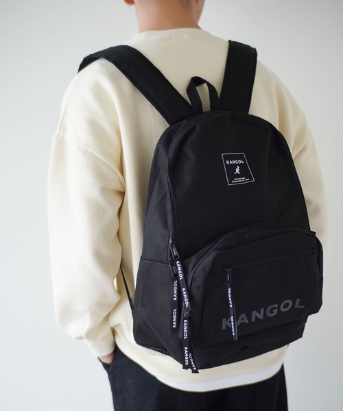 KANGOL(カンゴール)の「【 KANGOL / カンゴール 】 KANGOL リュック バッグパック(バックパック/リュック・レディース・ブラック系その他/ブラック/ホワイト/ベージュ・FREE)」の3枚目の写真