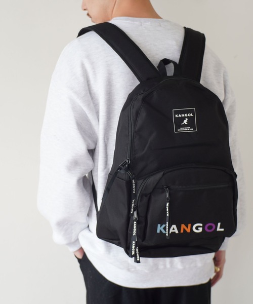 KANGOL(カンゴール)の「【 KANGOL / カンゴール 】 KANGOL リュック バッグパック(バックパック/リュック・レディース・ブラック系その他/ブラック/ホワイト/ベージュ・FREE)」の8枚目の写真