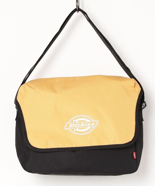Dickies（ディッキーズ）の「【ユニセックス】ロゴプリント メッセンジャーバッグ（メッセンジャーバッグ・メンズ・イエロー系/グリーン系その他2・FREE）」の2枚目の写真