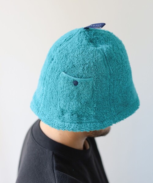 B:MING by BEAMS（ビーミングバイビームス）の「kontex × B:MING by BEAMS / 別注 サウナハット（ハット・メンズ・ネイビー/グレー/モスグリーン/イエロー/ロイヤルブルー/ブラウン・FREE）」の22枚目の写真