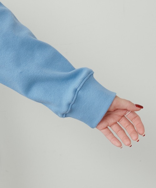 PUAL CE CIN（ピュアルセシン）の「【Du noir】リブロングカーディガン（カーディガン/ボレロ・レディース・ホワイト/ブラック/グレー/サックスブルー・FREE）」の20枚目の写真