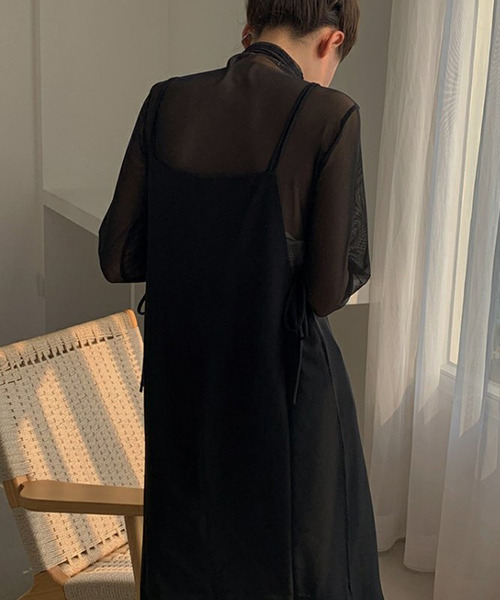 c.u.l（シーユーエル）の「【c.u.l:w】無地カラー パワーネットハイネックシアートップス culw167（Tシャツ/カットソー・レディース・ホワイト/ブラック/ライトブルー/ピンク/ライトイエロー/ライトグリーン・FREE）」の18枚目の写真