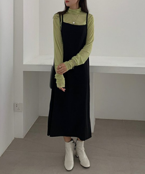 c.u.l（シーユーエル）の「【c.u.l:w】無地カラー パワーネットハイネックシアートップス culw167（Tシャツ/カットソー・レディース・ホワイト/ブラック/ライトブルー/ピンク/ライトイエロー/ライトグリーン・FREE）」の20枚目の写真