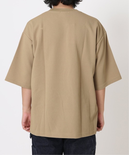 LACOSTE（ラコステ）の「【LACOSTE / ラコステ】別注 WAFFLE Tシャツ（Tシャツ/カットソー・メンズ・ホワイト/ブラック/ベージュ/グリーン・4/3/5）」の15枚目の写真