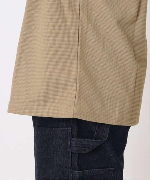 LACOSTE（ラコステ）の「【LACOSTE / ラコステ】別注 WAFFLE Tシャツ（Tシャツ/カットソー・メンズ・ホワイト/ブラック/ベージュ/グリーン・4/3/5）」の20枚目の写真