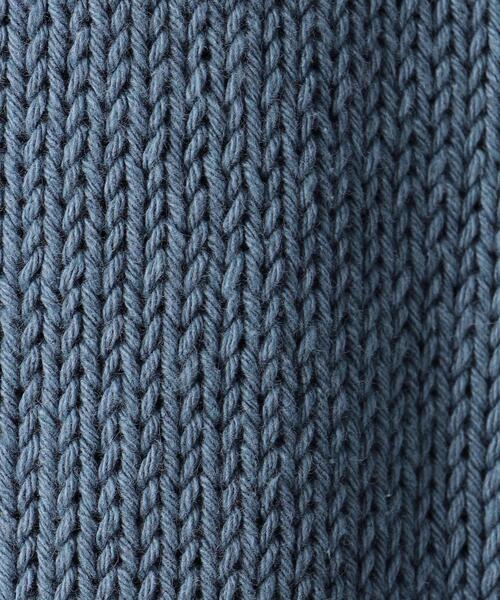 BEAUTY&YOUTH UNITED ARROWS(ビューティーアンドユースユナイテッドアローズ)の「BY リサイクルコットン ローゲージ クルーネック ニット -ウォッシャブル-(ニット/セーター・メンズ・イエロー/ナチュラル/コバルトブルー・S/M/L/XL)」の13枚目の写真