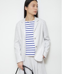 human woman | ◆ドビーオックスジャケット(テーラードジャケット)