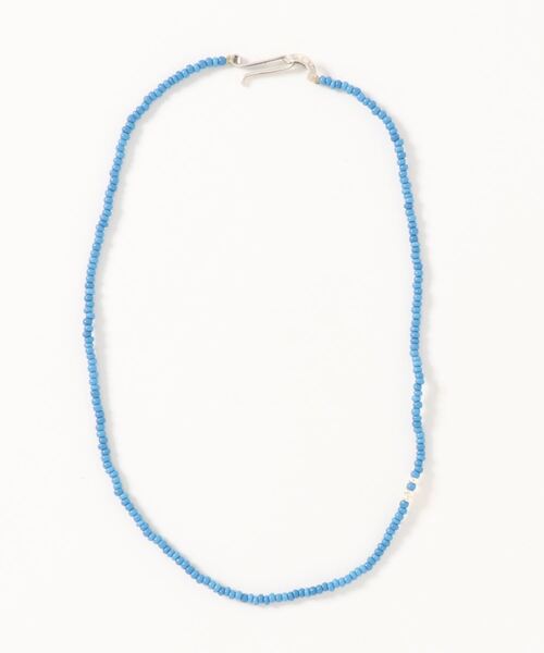 IENA(イエナ)の「【Dough./ドウ】ビーズネックレス(ネックレス・レディース・ホワイト/アイボリー/ブルー・FREE)」の16枚目の写真