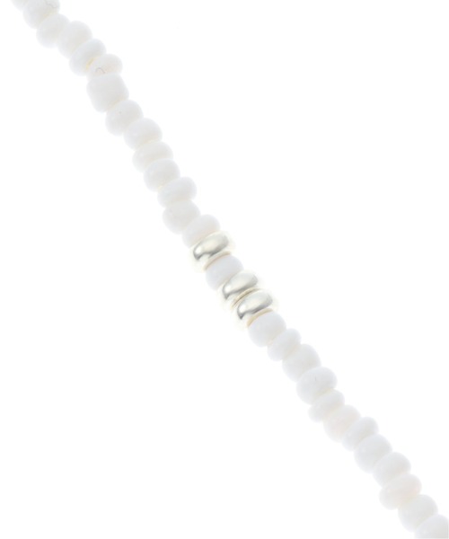 IENA(イエナ)の「【Dough./ドウ】ビーズネックレス(ネックレス・レディース・ホワイト/アイボリー/ブルー・FREE)」の9枚目の写真