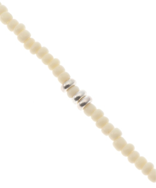 IENA(イエナ)の「【Dough./ドウ】ビーズネックレス(ネックレス・レディース・ホワイト/アイボリー/ブルー・FREE)」の10枚目の写真