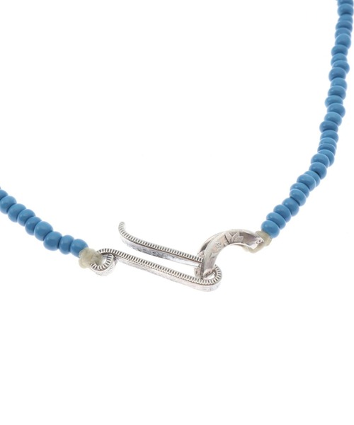 IENA(イエナ)の「【Dough./ドウ】ビーズネックレス(ネックレス・レディース・ホワイト/アイボリー/ブルー・FREE)」の5枚目の写真