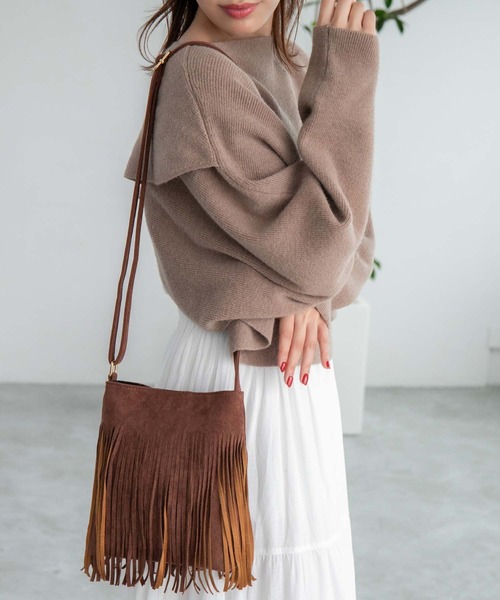 フリンジショルダーバッグ ショルダーバッグ Edit Sheen エディットシーン のファッション通販 Zozotown