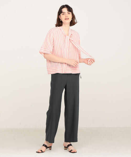 BALLSEY（ボールジィ）の「ダブルストライプ ボウタイブラウス（シャツ/ブラウス・レディース・ピンク系その他/ブルー系その他2・36）」の15枚目の写真