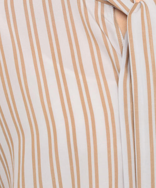 BALLSEY（ボールジィ）の「ダブルストライプ ボウタイブラウス（シャツ/ブラウス・レディース・ピンク系その他/ブルー系その他2・36）」の9枚目の写真