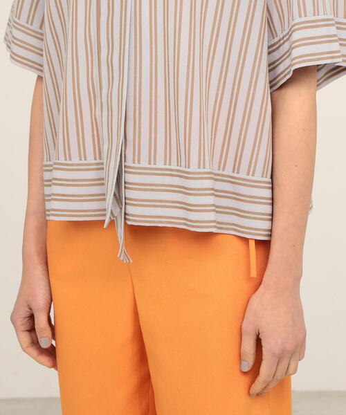 BALLSEY（ボールジィ）の「ダブルストライプ ボウタイブラウス（シャツ/ブラウス・レディース・ピンク系その他/ブルー系その他2・36）」の6枚目の写真