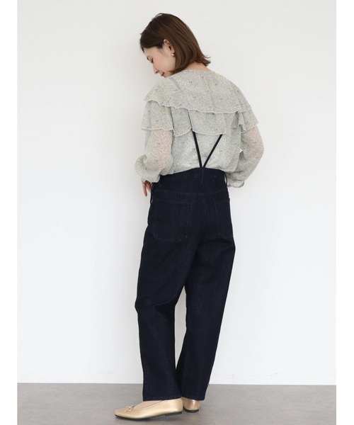 AMERICAN HOLIC（アメリカンホリック）の「シフォン楊柳フリルブラウス（シャツ/ブラウス・レディース・ブルー系その他/ドット/その他14・M/L）」の21枚目の写真