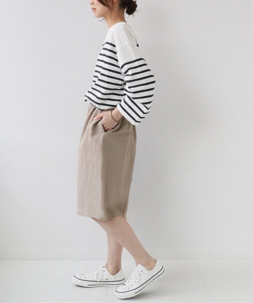 JOURNAL STANDARD relume(ジャーナルスタンダード レリューム)の「《追加3》パネルボーダーボートネックTEE◆(Tシャツ/カットソー・レディース・ネイビー/ブルー系その他/グリーン/ピンク・FREE)」の21枚目の写真