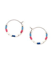 ISABEL MARANT ビーズフープピアス