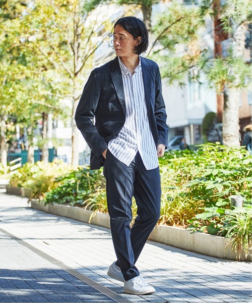 EDIFICE（エディフィス）の「【SOLOTEX(R) / ソロテックス(R)】TWタイプライター 2Bジャケット（テーラードジャケット・メンズ・ブラック/ベージュ/ダークブルー・SMALL/MEDIUM/LARGE/X-LARGE）」の8枚目の写真