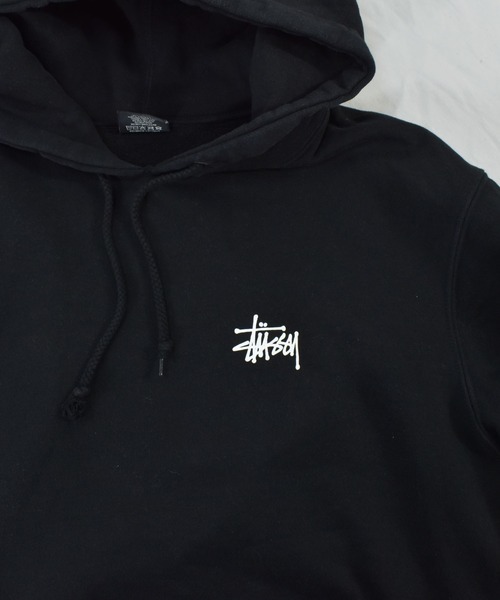 STUSSY（ステューシー）の「【ヴィンテージ古着】STUSSY/ステューシー プルオーバーパーカー（パーカー・メンズ・ブラック・X-LARGE）」の2枚目の写真