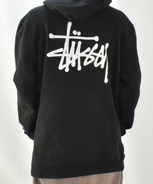 STUSSY（ステューシー）の「【ヴィンテージ古着】STUSSY/ステューシー プルオーバーパーカー（パーカー・メンズ・ブラック・X-LARGE）」の4枚目の写真