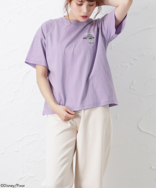 Disney ワンポイント刺繍半袖tシャツ Tシャツ カットソー Disney ディズニー のファッション通販 Zozotown