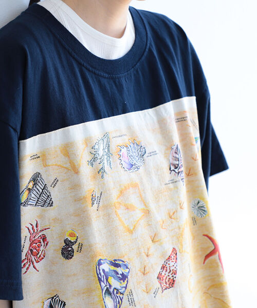 BEAMS BOY（ビームスボーイ）の「CHED × BEAMS BOY / 別注 バンダナ ワンピース（ワンピース・レディース・ホワイト/ネイビー/オリーブ・ONE SIZE）」の13枚目の写真