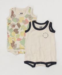 HELLY HANSEN（ヘリーハンセン）の「ヘリーハンセン  BMFHHNordicAnimalPrintNoSleeveRompersSet（その他トップス・キッズ）」