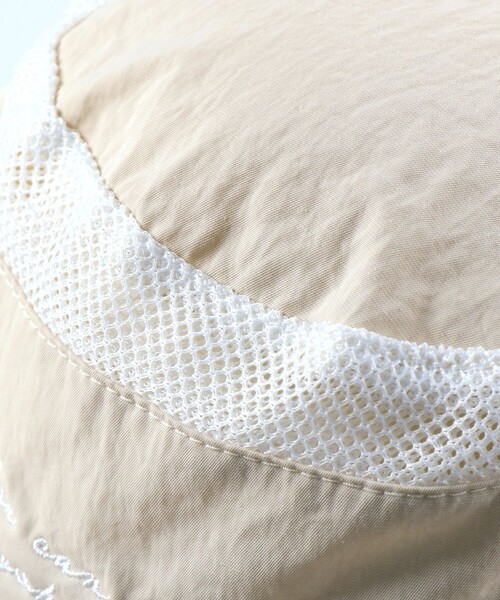 BRANSHES（ブランシェス）の「アウトドアハット（ハット・キッズ・ベージュ/ピンク・52cm/50cm/54cm/56cm）」の9枚目の写真