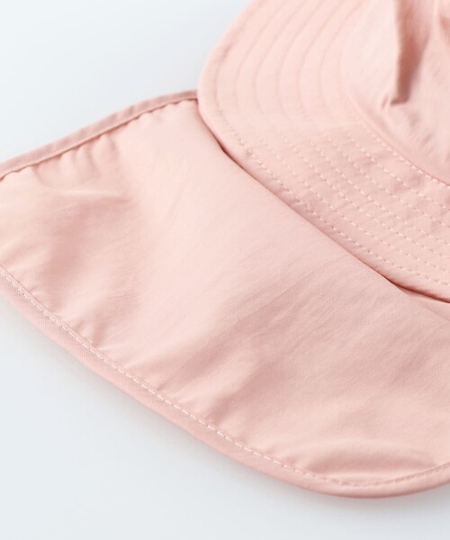 BRANSHES（ブランシェス）の「アウトドアハット（ハット・キッズ・ベージュ/ピンク・52cm/50cm/54cm/56cm）」の4枚目の写真