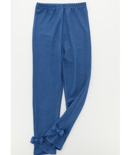 Catherine Cottage（キャサリンコテージ）の「デニムライクリボンレギンス（レギンス/スパッツ・キッズ・ライトブルー/ブラック/インディゴブルー/ブルー・90/100/110/120/130/140/150）」の10枚目の写真